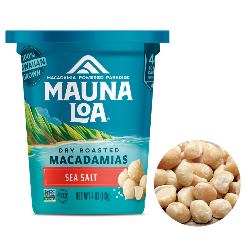 マウナロア シーソルト マカダミアナッツ（カップ）113g